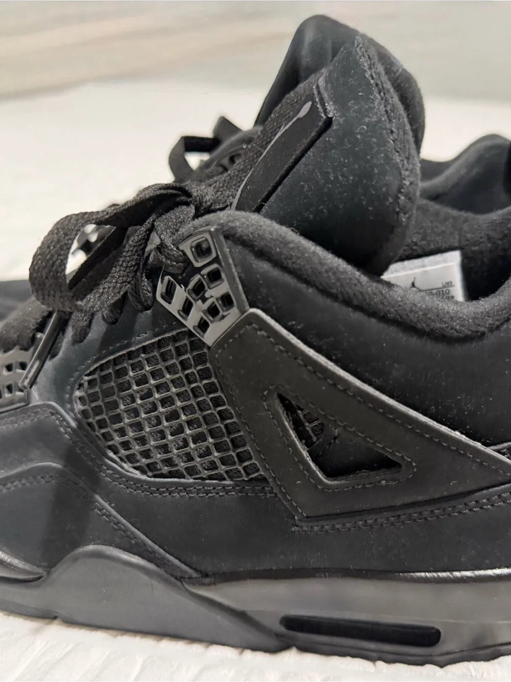 Jordan Retro 4 (2020) Black. NEW